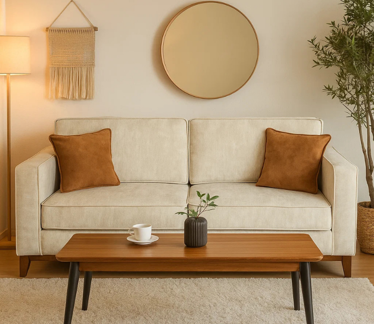 Caspar 2-Seater Sofa